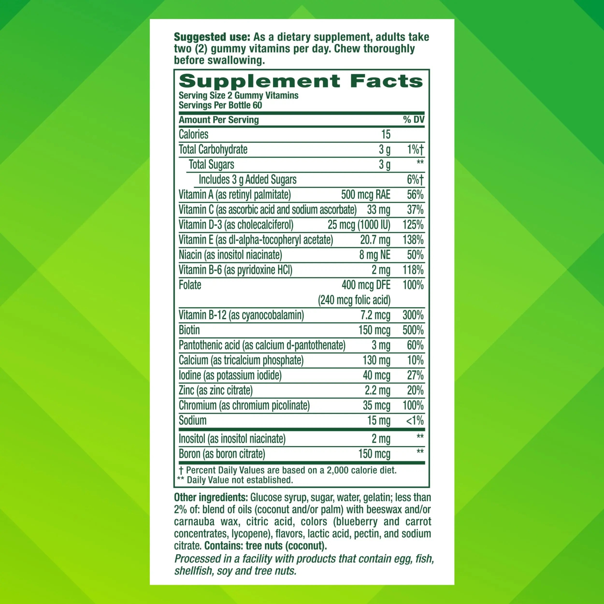 Vitafusion Adult Gummy Vitamins for Women, 120 Count Vitafusion Au supplements