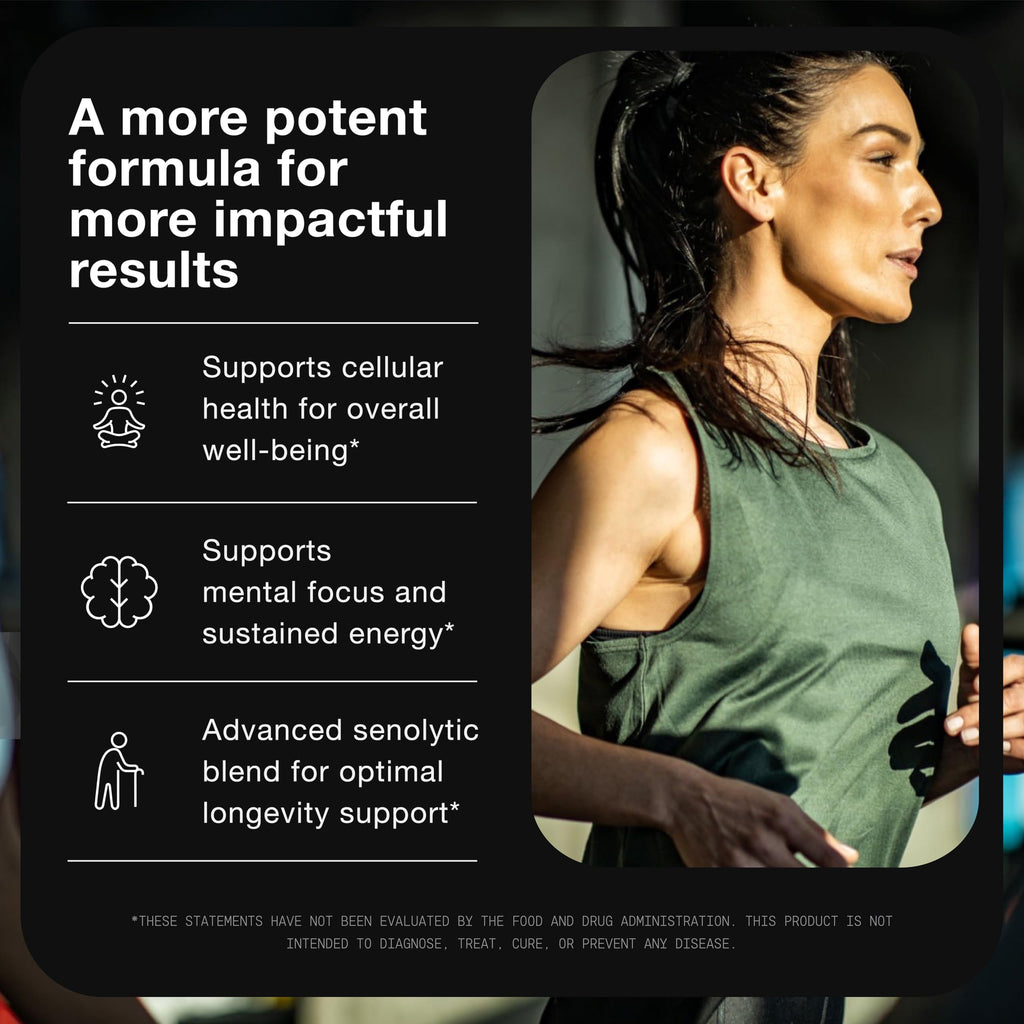 Fisetin Supplement – Senolytic Supplement Ultra High Potency 4,000mg with Quercetin, Curcumin 97%, Apigenin & Milk Thistle – High Strength Blend – Third-Party Lab Tested – 3 Month Supply Toniiq Au supplements