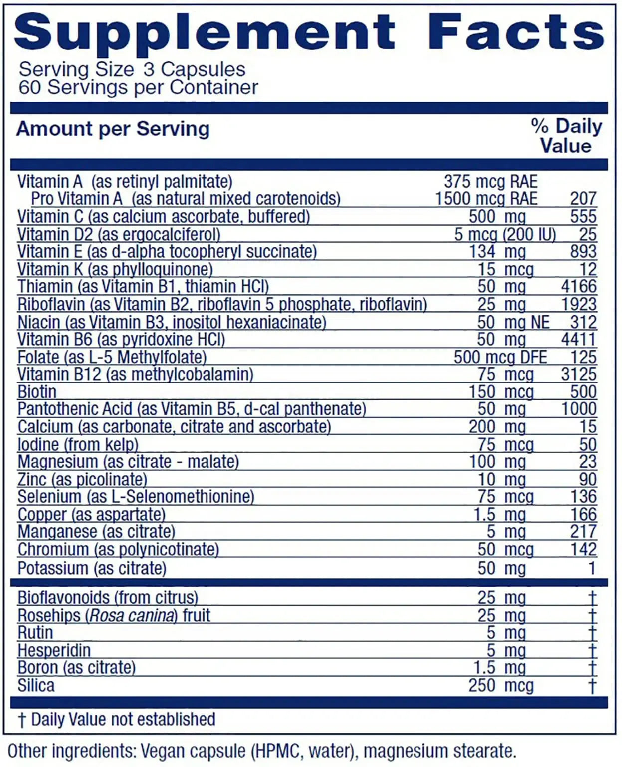 Vitanica Women's Symmetry, High Potency Daily Multivitamin, Vegan/Vegetarian, 180 Capsules Vitanica Au supplements