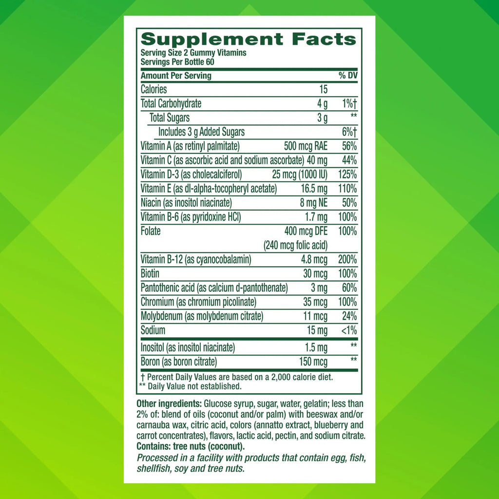 Vitafusion Adult Gummy Vitamins, 120 Count Vitafusion Au supplements
