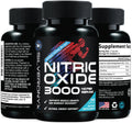 Extra Strength Nitric Oxide Booster - 3X Strength L-Arginine AKG & Citrulline Malate - Men & Women Premium Pre Workout Nitric Booster - Natural Energy & Muscle Support