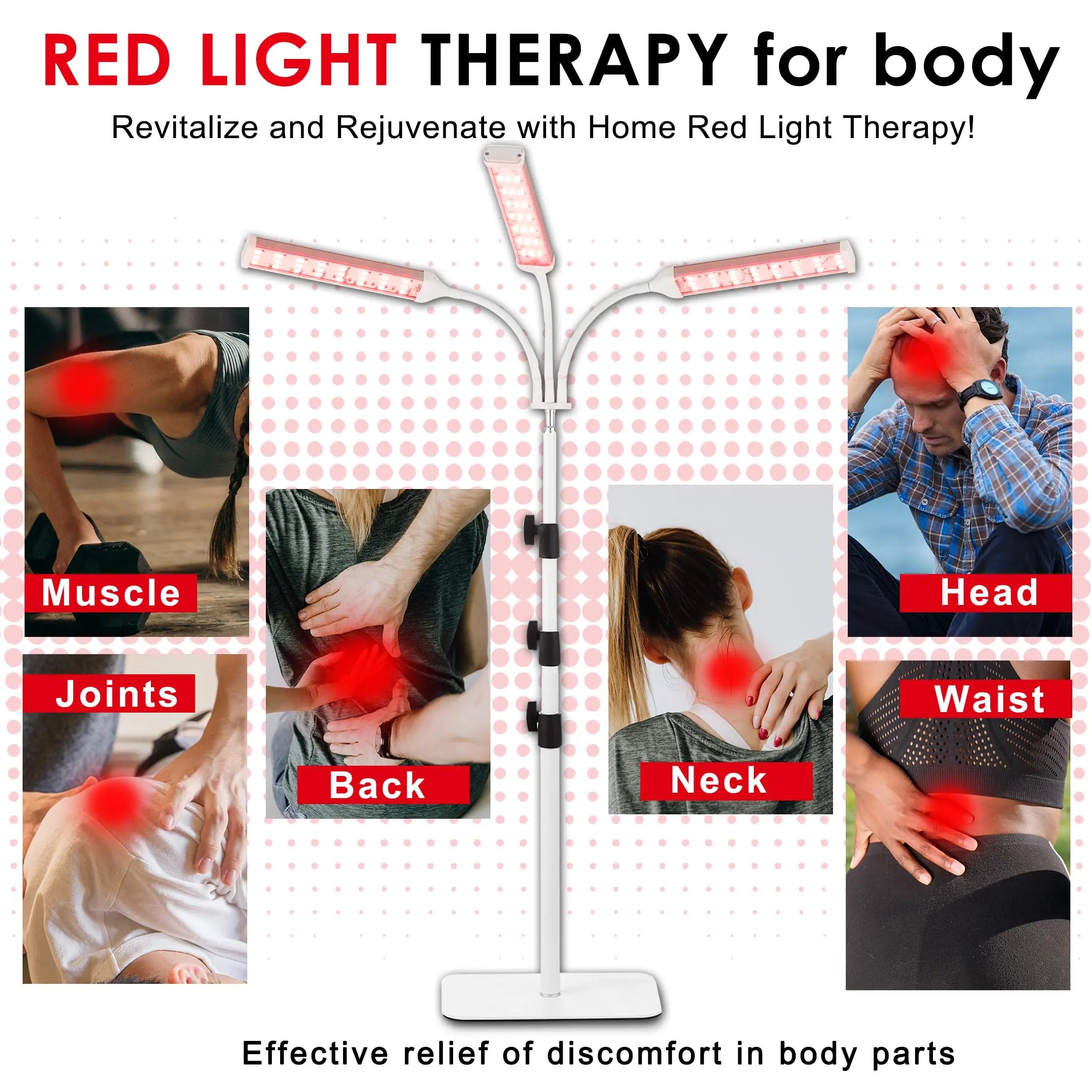 Akarishin Red Light Therapy Lamp- 660nm Red Light,850nm & 940nm Infrared Light Therapy Akarishin Au supplements