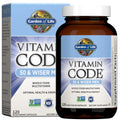 Garden of Life Multivitamin for Men - Vitamin Code 50 & Wiser Men's Raw Whole Food Vitamin Supplement with Probiotics, Vegetarian, 120 Capsules Garden of Life Au supplements