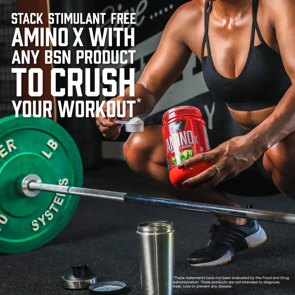 BSN Amino X Muscle Recovery & Endurance Powder with BCAAs, Intra Workout Support BSN Au supplements