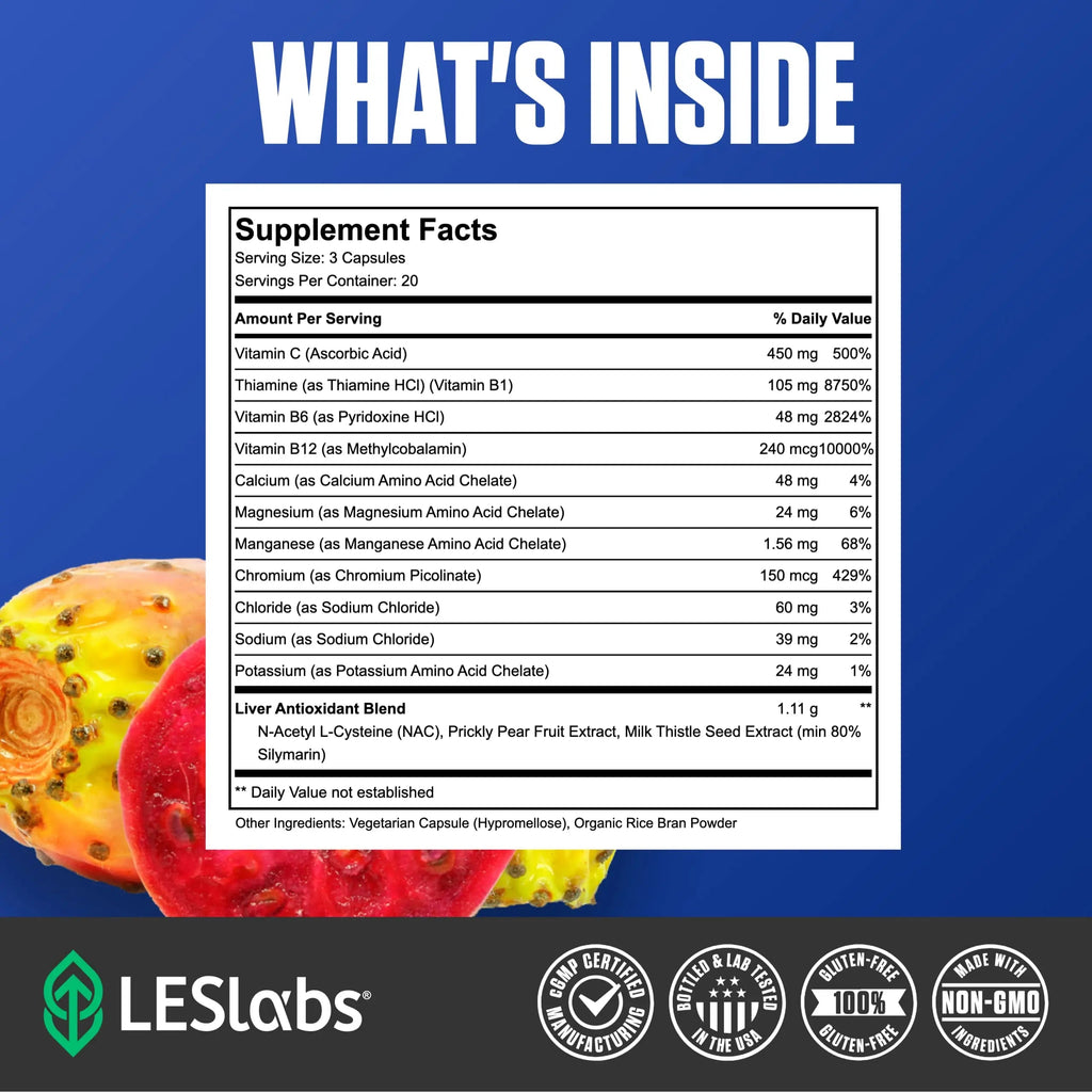 LES Labs DeToxx – Better Mornings & Recovery, Liver Support, Electrolyte Replenishment LES Labs Au supplements