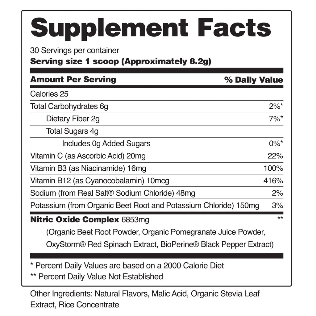 Snap Supplements USDA Organic Beet Root Powder, 3-in-1 Nitric Oxide Supplement Snap Supplements Au supplements