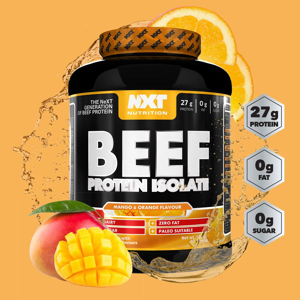 NXT Nutrition Beef Protein Isolate Powder - Protein Powder High in Natural Amino Acids NXT Nutrition Au supplements