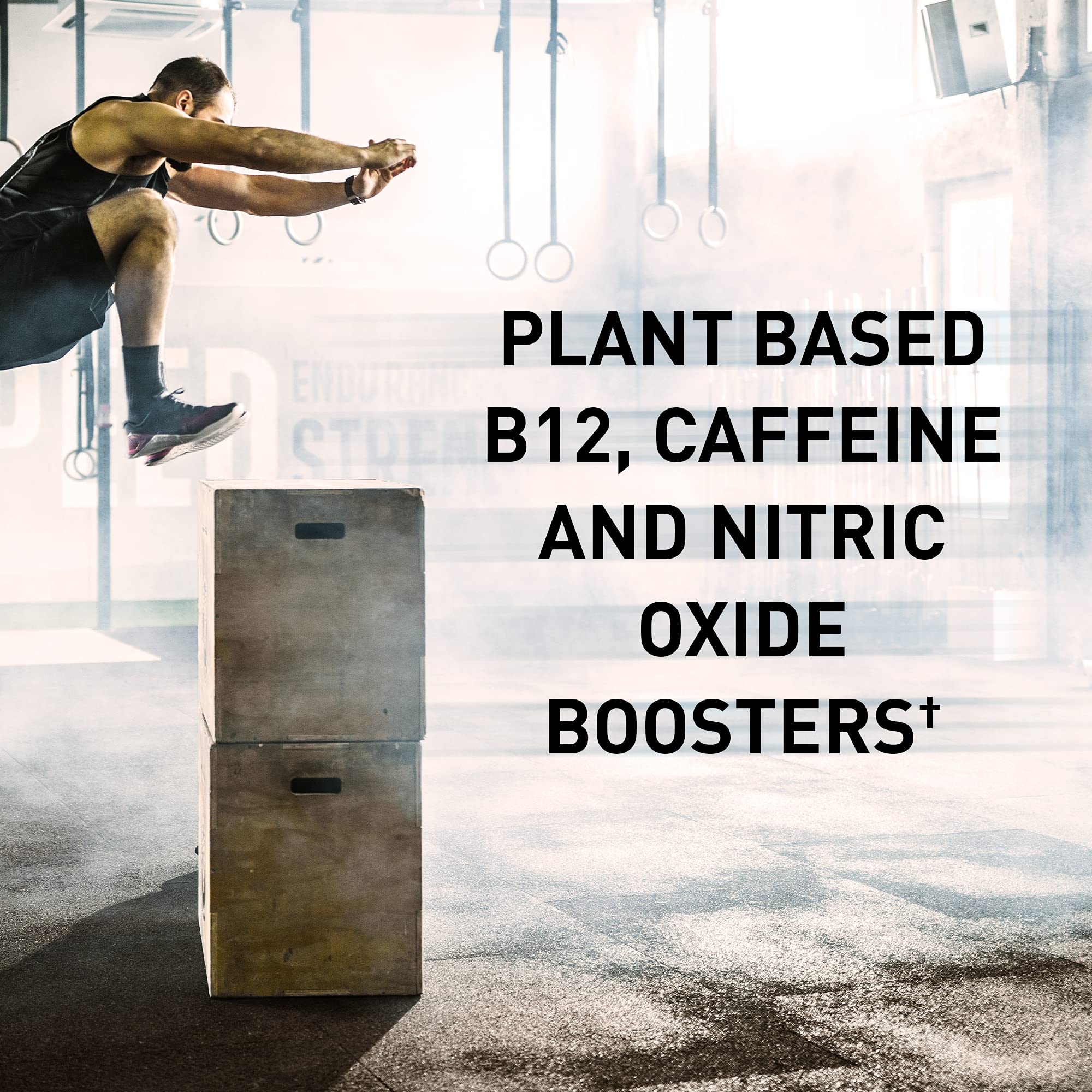 Garden of Life Sport Organic Plant Based Energy + Focus Clean Pre Workout Powder, with 85mg Caffeine, Natural No Booster, B12, Vegan, Gluten Free, Non-GMO, BlackBerry, 15.3 Oz Garden of Life Au supplements