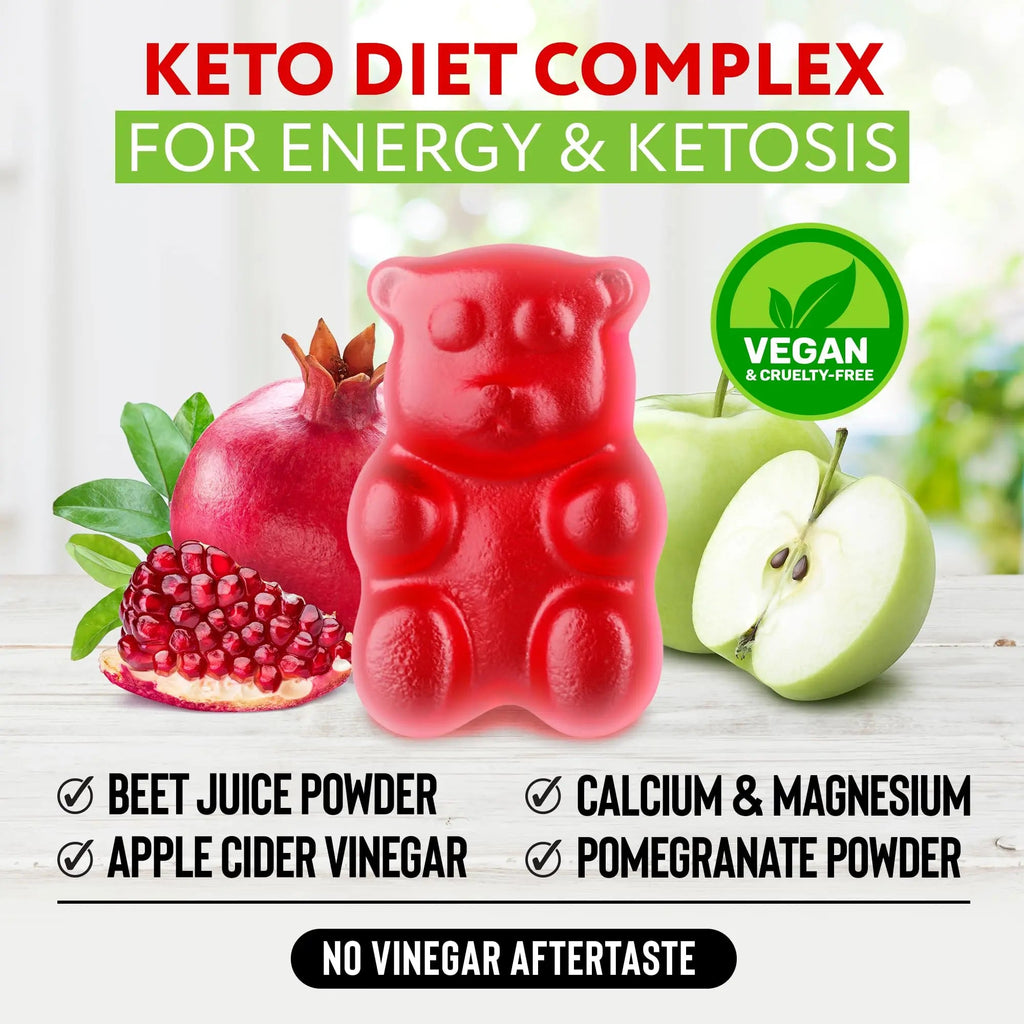 Keto ACV Gummies 1500 mg - ACV Keto Gummies for Weight Loss & Detox - Vegan Apple KETO BIOLOGY Au supplements