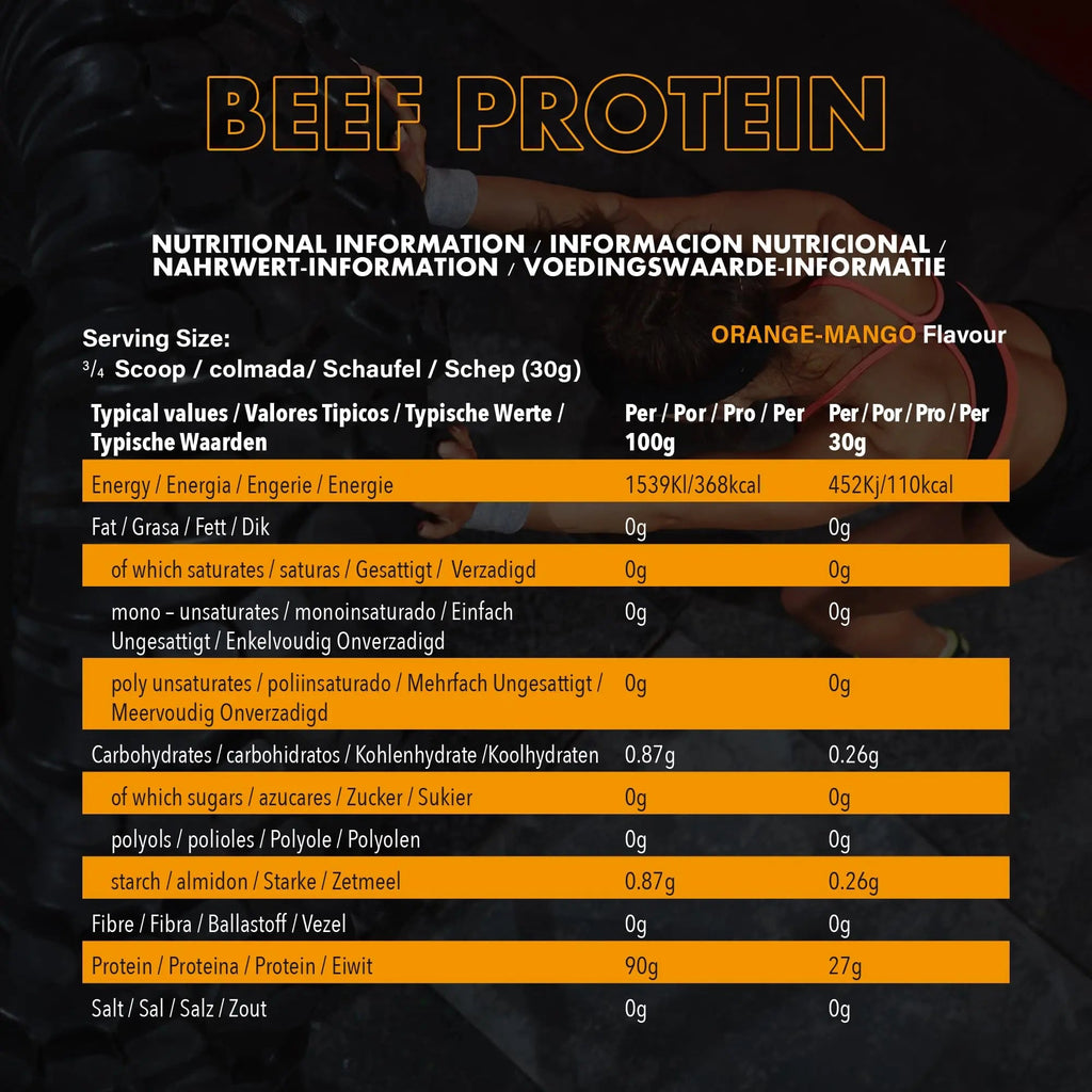 NXT Nutrition Beef Protein Isolate Powder - Protein Powder High in Natural Amino Acids NXT Nutrition Au supplements