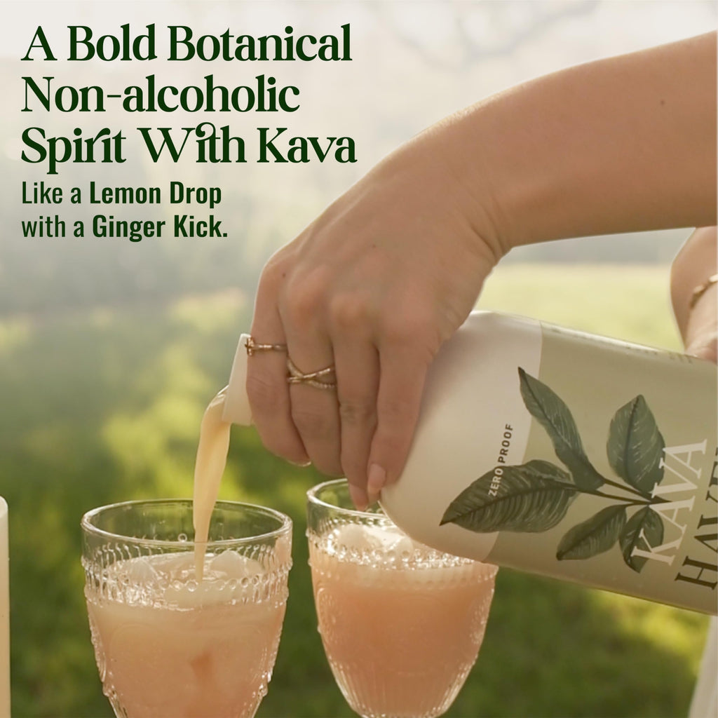 Kava Haven Non Alcoholic Spirit, 750mL Bottle | Kava Kava Drink | Non Alcohol Alternative Spirit for Mixed Drink Recipes | Low Calorie | All Natural