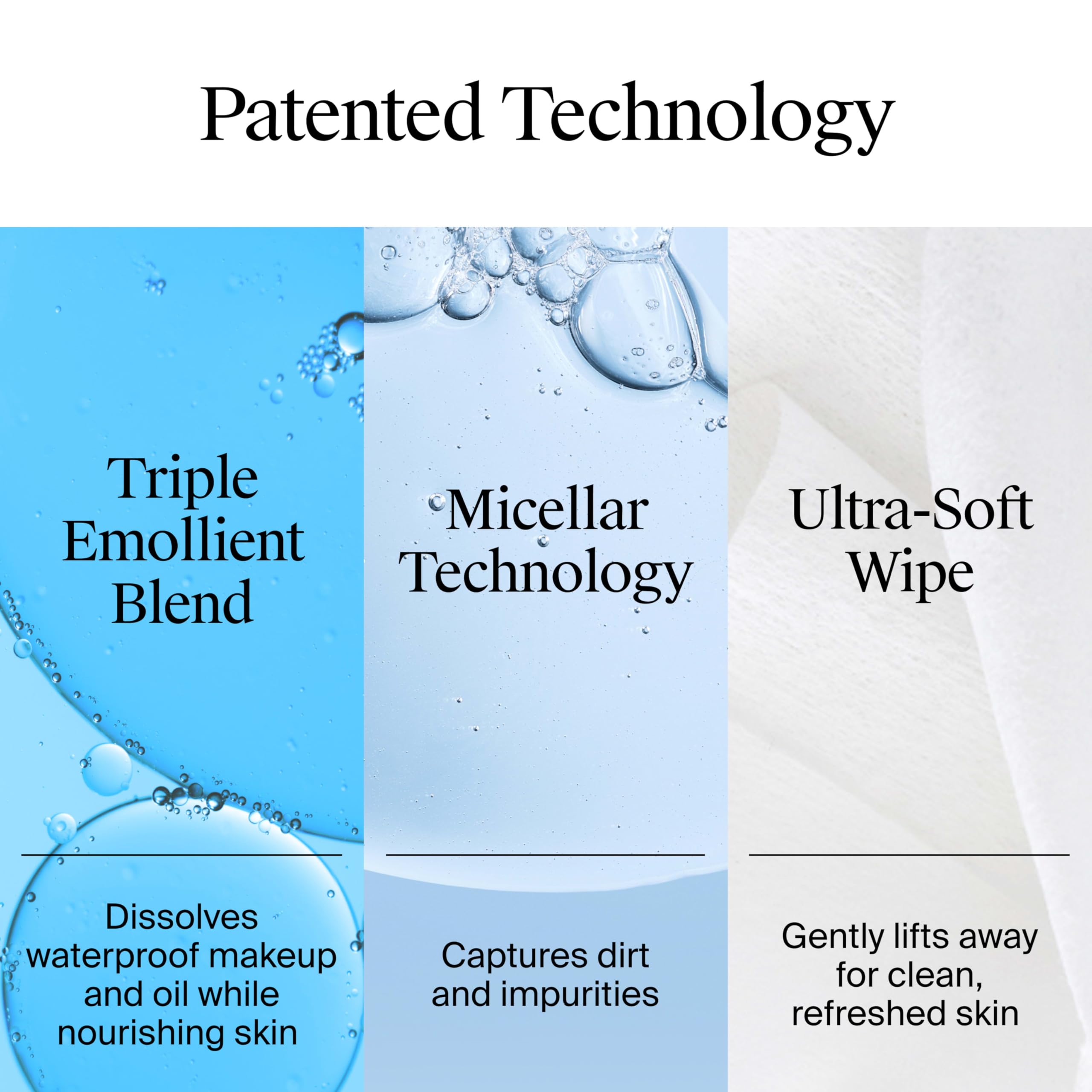 Neutrogena Makeup Remover Wipes Micellar Alcohol-Free Face Towelettes Remove Waterproof Mascara & Oil, Compostable 100% Plant-Based Cloth