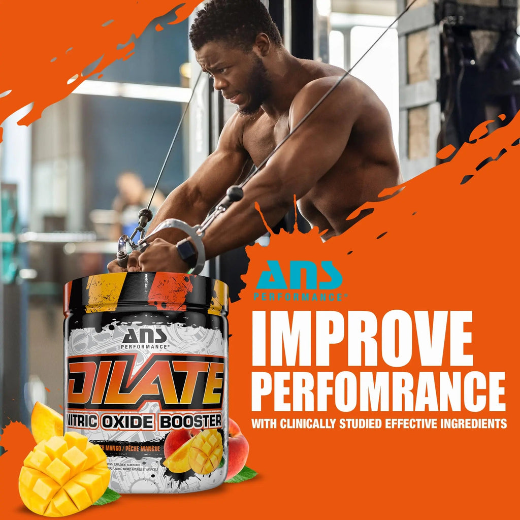 ANS Performance Dilate Pump PreWorkout Powder - Dietary Supplement - Maximizes ANS Performance Au supplements