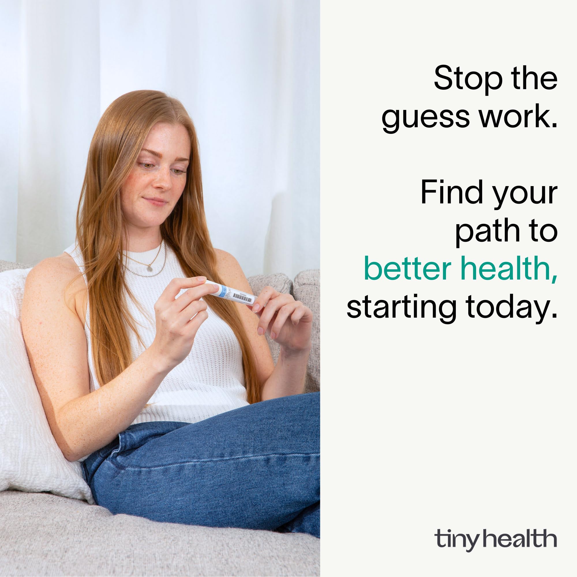 Tiny Health Gut Health Test Kit for Adults, Fast & Mess-Free, Home Test for Women and Men with Easy Ship-in Kit, 3-4 Weeks Results, Understand Biomarkers with Expert Insights Tiny Health Au supplements
