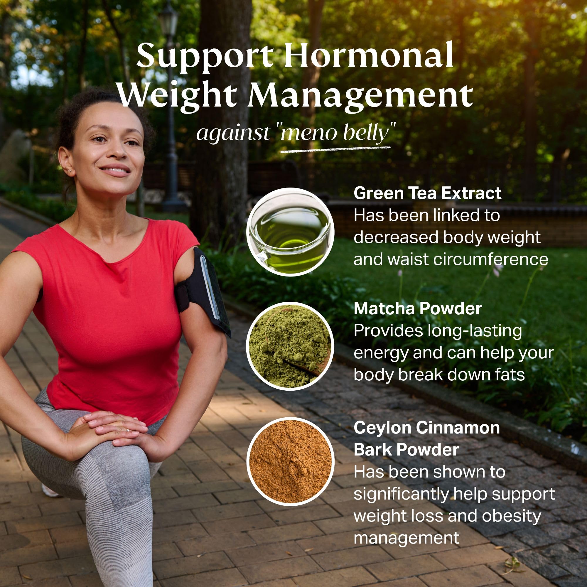 NOVAMD Clinically Proven Menopause Supplement for Weight Management, Hot Flashes, Night Sweats and Low Energy