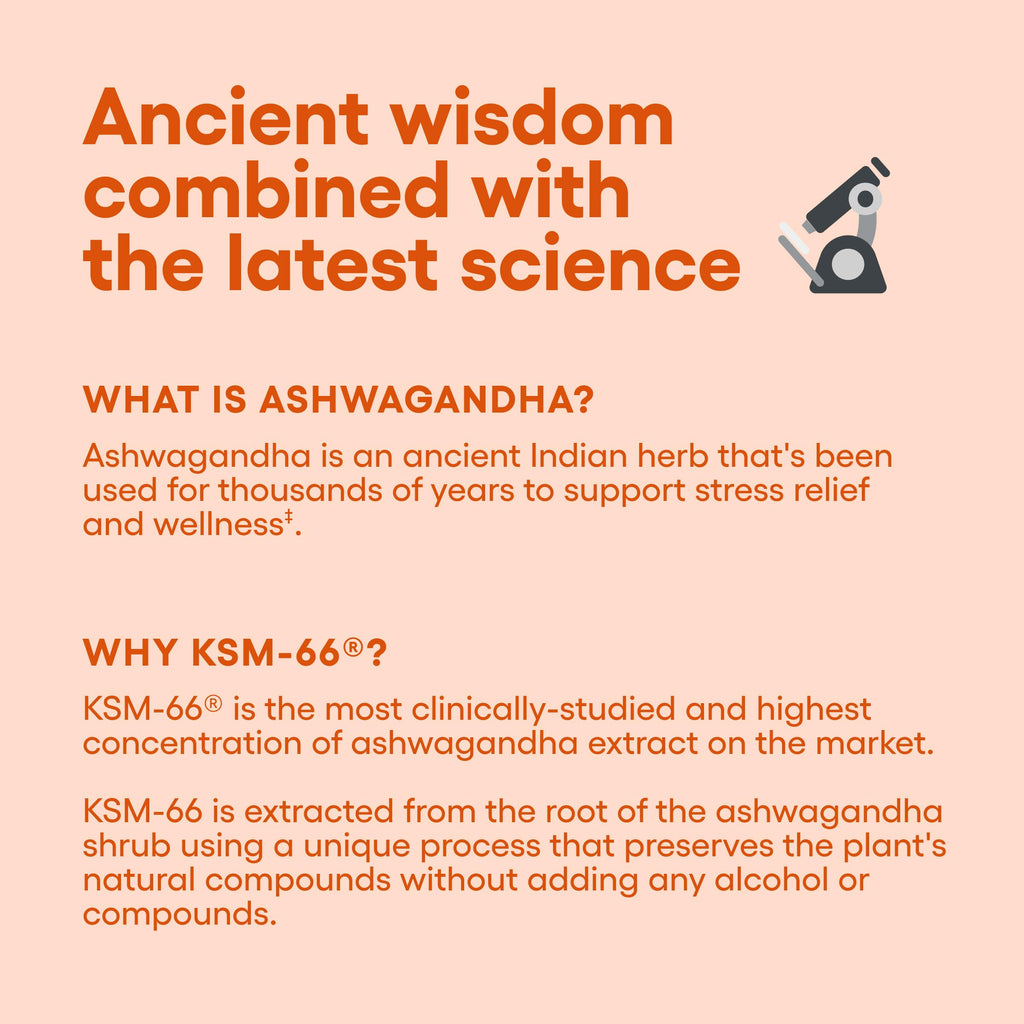 Physician's CHOICE KSM-66 Ashwagandha Root Powder Extract 1,000mg - Organic - with Black Pepper for Maximum Absorption - 5% Withanolides