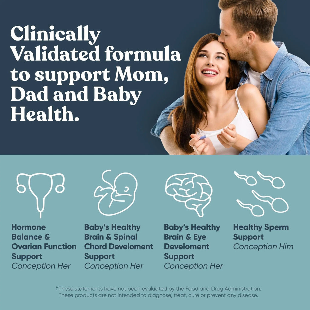 Eu Natural Conception for Her & Him Fertility Bundle - Fertility Supplements Eu Natural Au supplements