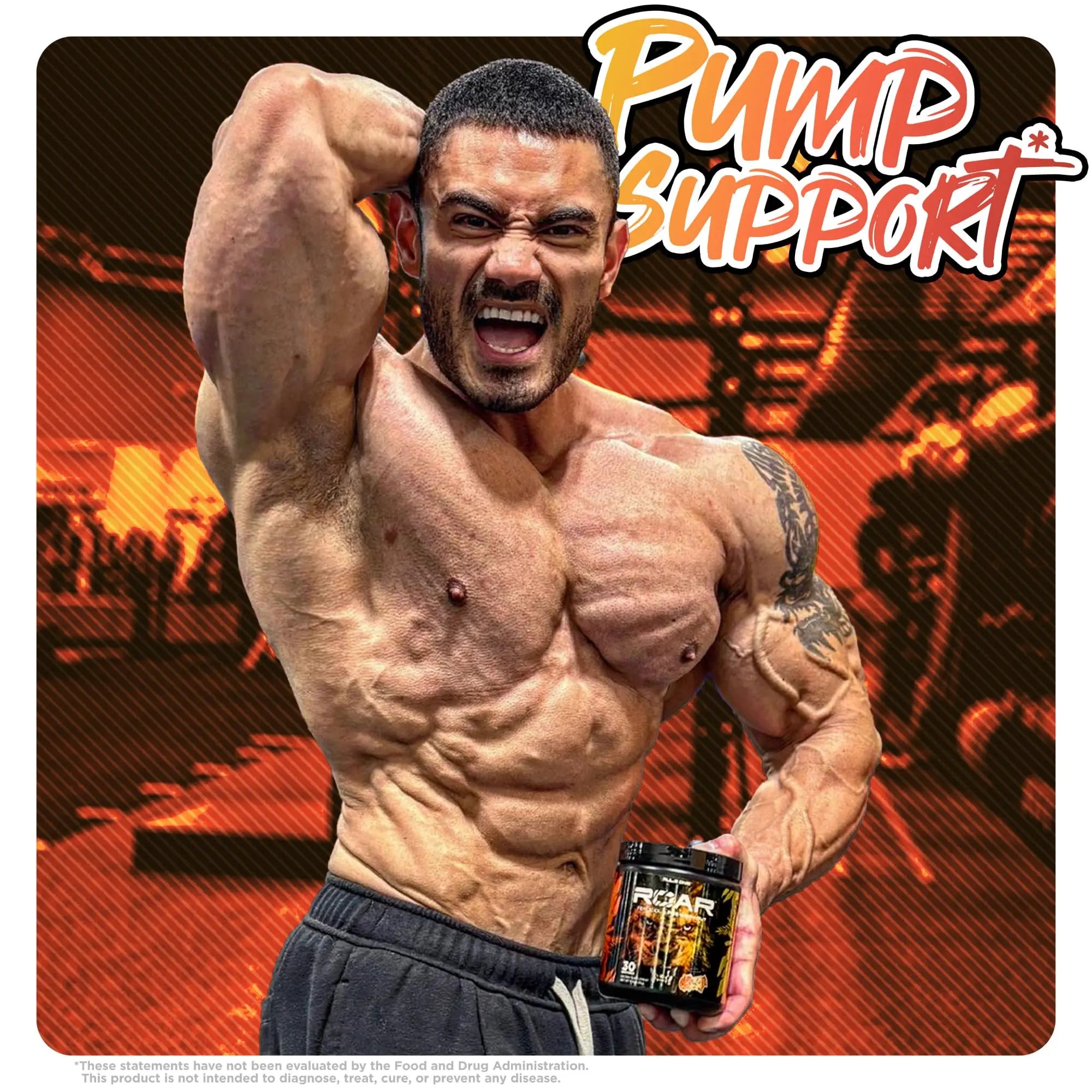 Rule 1 R1 ROAR, Peach Mango - 11.11 oz - Pre-Workout Powder - With Creatine, Beta-Alanine Rule 1 Proteins Au supplements