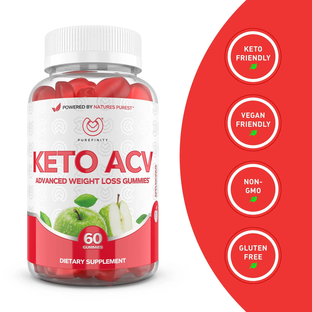 PUREFINITY Keto ACV Gummies to Support Weight Loss and Detox - True Form Keto ACV PUREFINITY Au supplements
