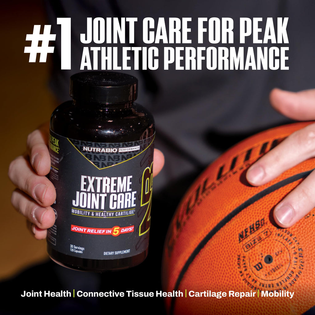 NutraBio Extreme Joint Care - Joint Support Supplement - Joint Health Supplement, Supports Joints, Mobility, and Cartilage - 120 Capsules NutraBio Au supplements