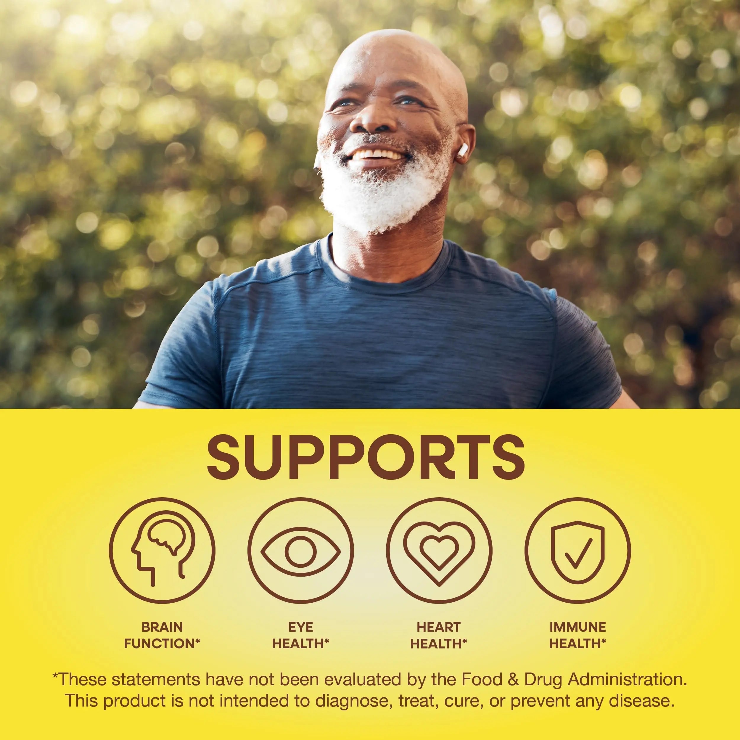 Nature's Way Alive! Men’s 50+ Daily Gummy Multivitamins, Supports Healthy Brain, Eyes, Heart*, B-Vitamins Nature's Way Au supplements
