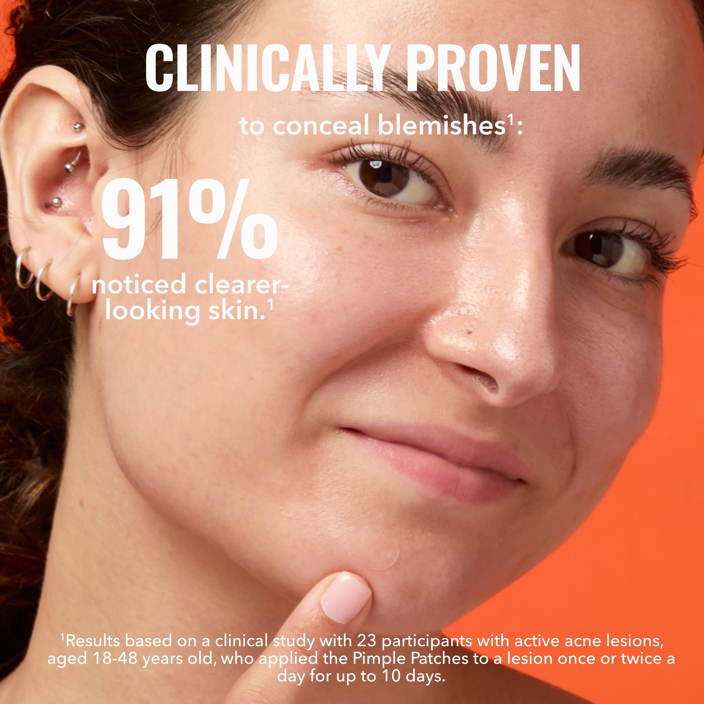 Good Molecules Pimple Patches for Face, 60 Pack – Ultra-Thin Hydrocolloid Acne & Zit Patches