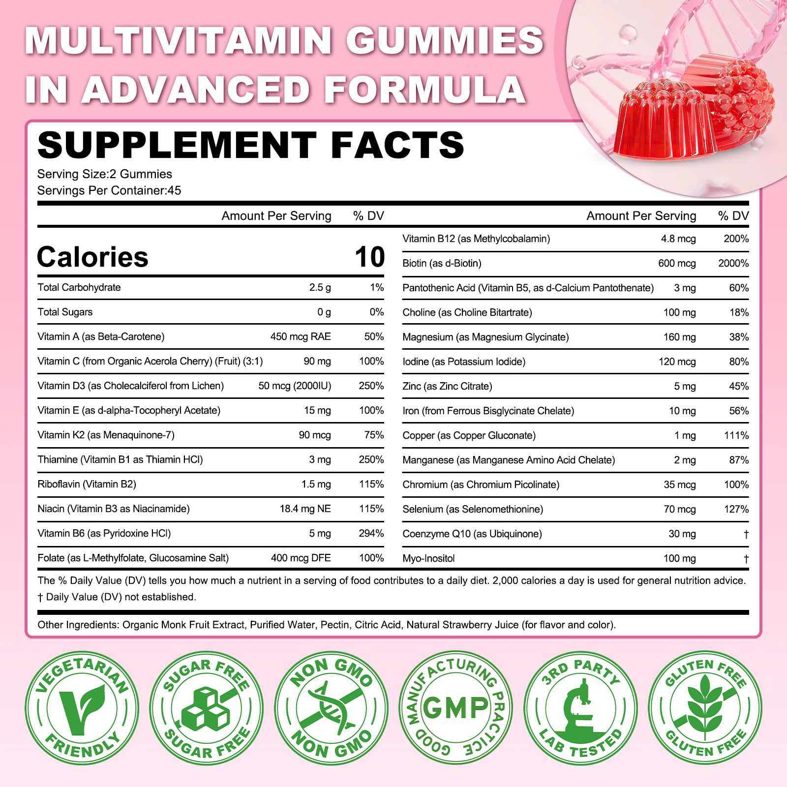 Sijigood 90 Count | Methylated Multivitamin Gummies for Women – Womens Multivitamin Gummies with B Complex, Minerals, CoQ10, Myo-Inositol for Energy, Hormone Balance & Immune Support Sugar Free Sijigood Au supplements