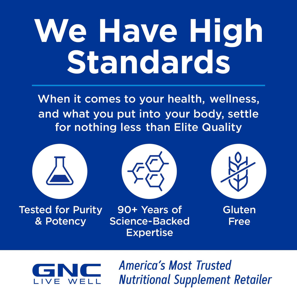 GNC Preventive Nutrition NMN, 150 mg, NAD+ Booster Supplement for Cellular Energy & DNA Repair, Anti-Aging Support, 60 Capsules, Gluten Free, 60 svg GNC Au supplements