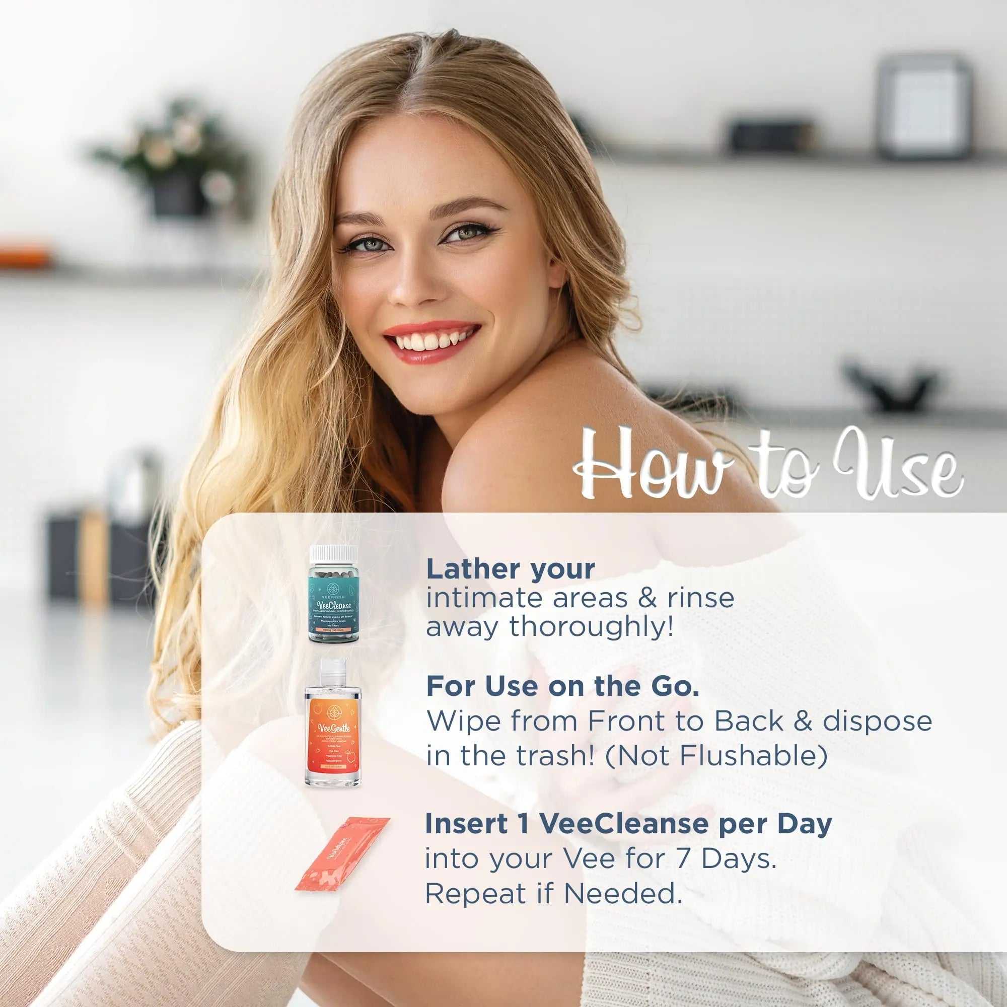 VeeFresh VeePower Bundle - A Convenient Feminine Care Bundle for Any-Time Freshness & Odor Control VeeFresh Au supplements