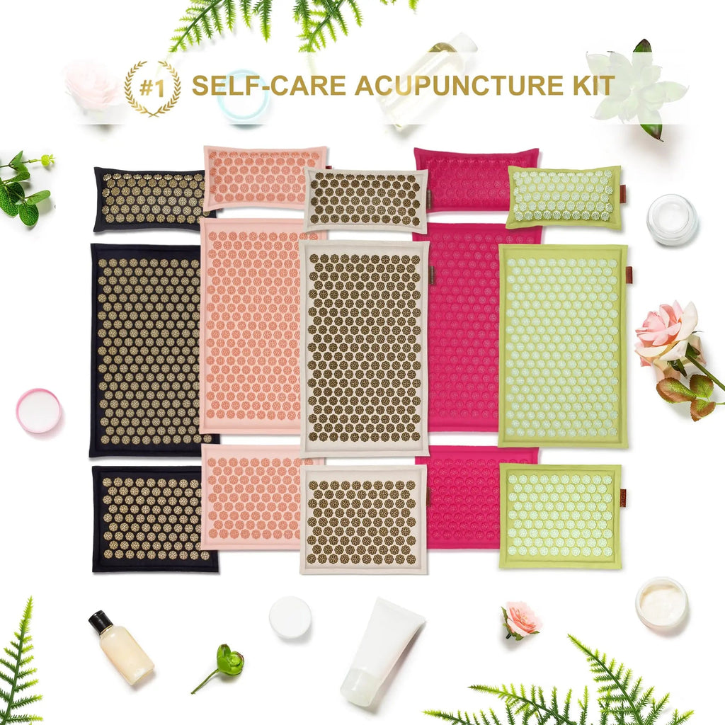 UNMERA Acupressure Mat and Pillow Set,Natural Premium Linen & Coconut Fiber Filling UNMERA Au supplements