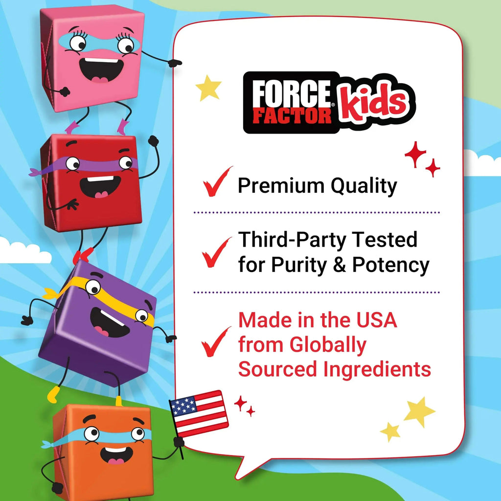Force Factor Kids Superfood Super Chews, Kids Vitamins C & D, Immune Support Supplement with Antioxidant Support from Powdered Fruits & Veggies Force Factor Au supplements