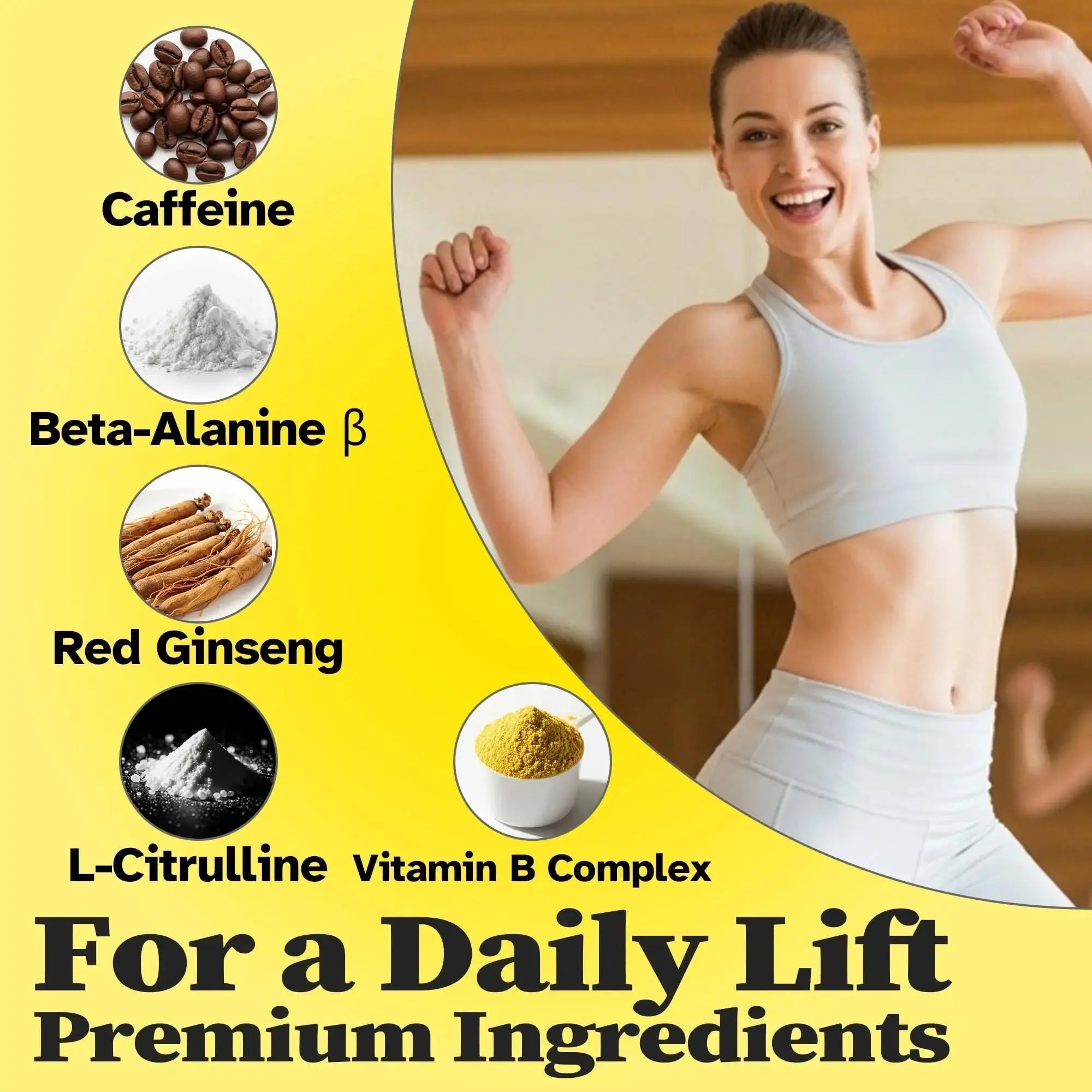 Energy Patches – 30 Plant-Based Patches with Biotin, Caffeine & Ginseng – Gentle Daily Support for Focus, Alertness & Vitality – Vegan Formula, 1 Month Supply Vitalumina Au supplements