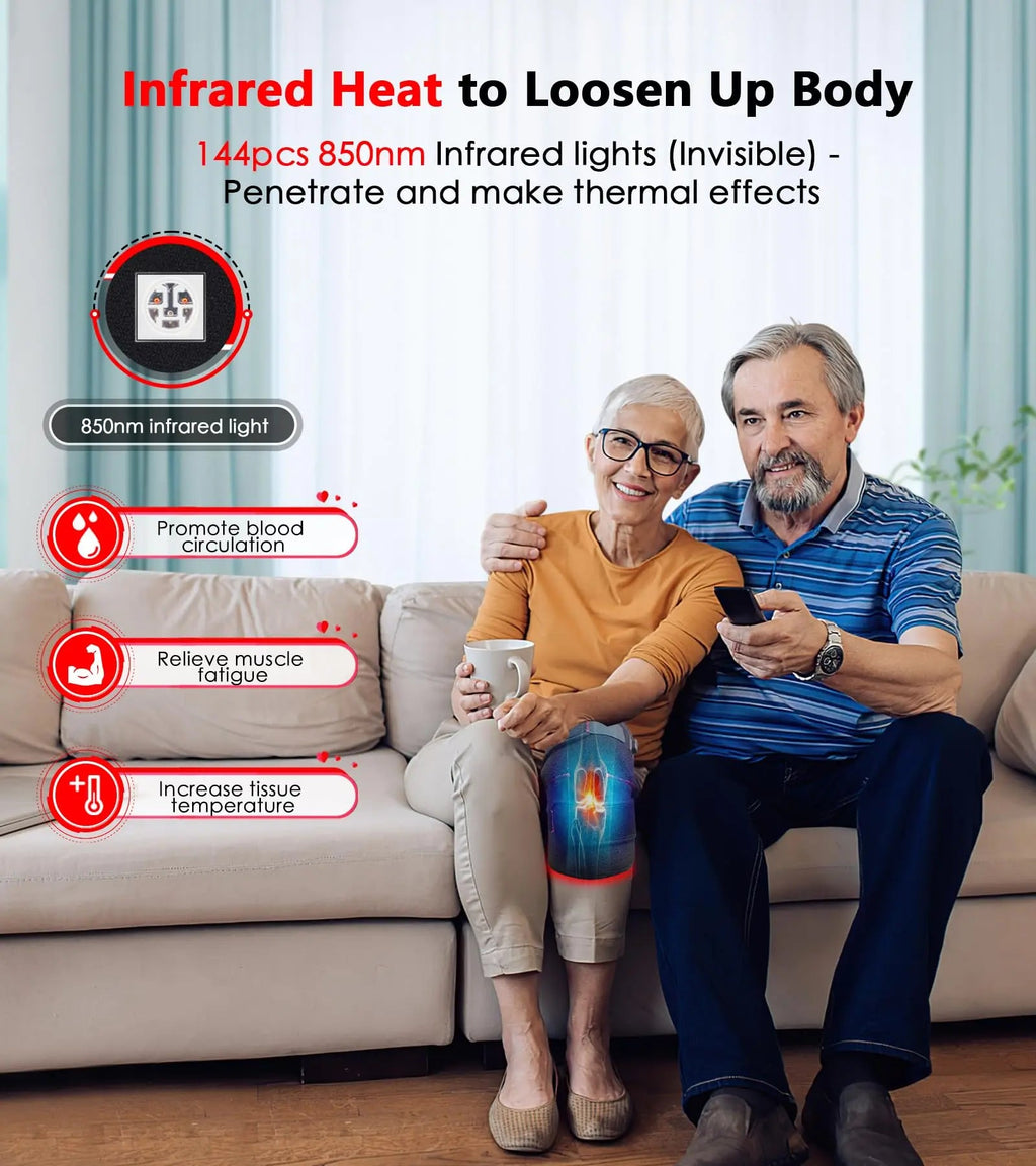 Red Light Therapy for Knee, Infrared Red Light Therapy Device Wrap Belt with 660nm Red Light RUISQM Au supplements