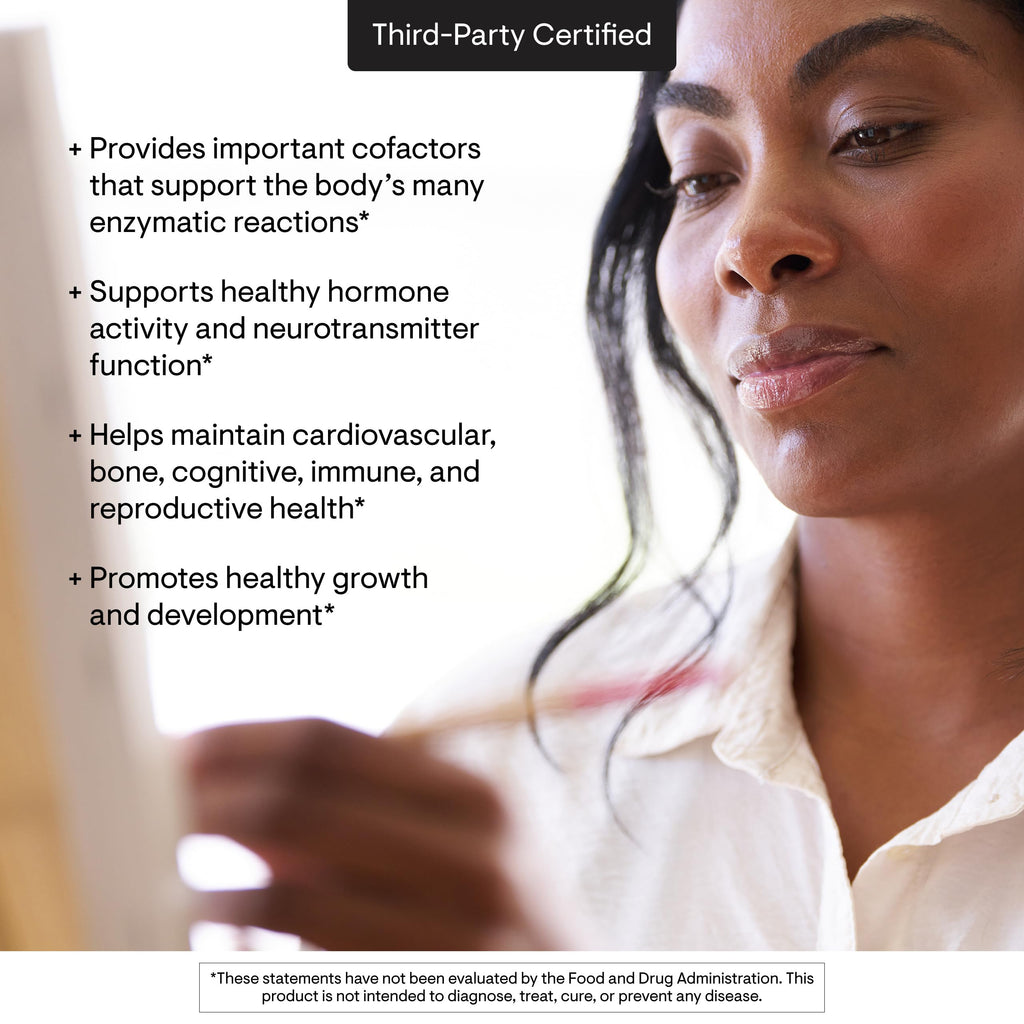 THORNE - Trace Minerals - Optimally Absorbed, Chelated Mineral Supplement with Zinc, Boron, Selenium, Chromium & Manganese - Third-Party Certified