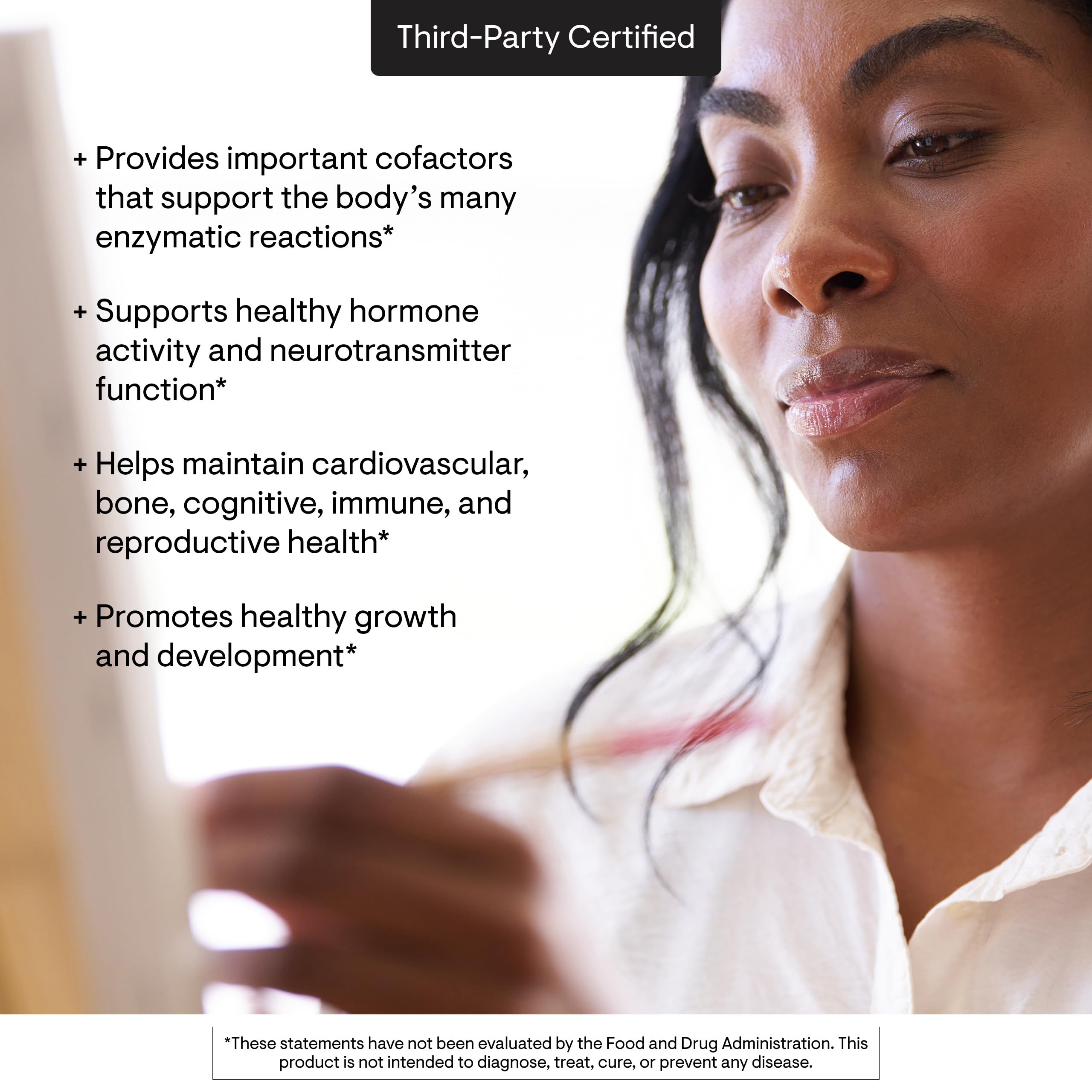 THORNE - Trace Minerals - Optimally Absorbed, Chelated Mineral Supplement with Zinc, Boron, Selenium, Chromium & Manganese - Third-Party Certified