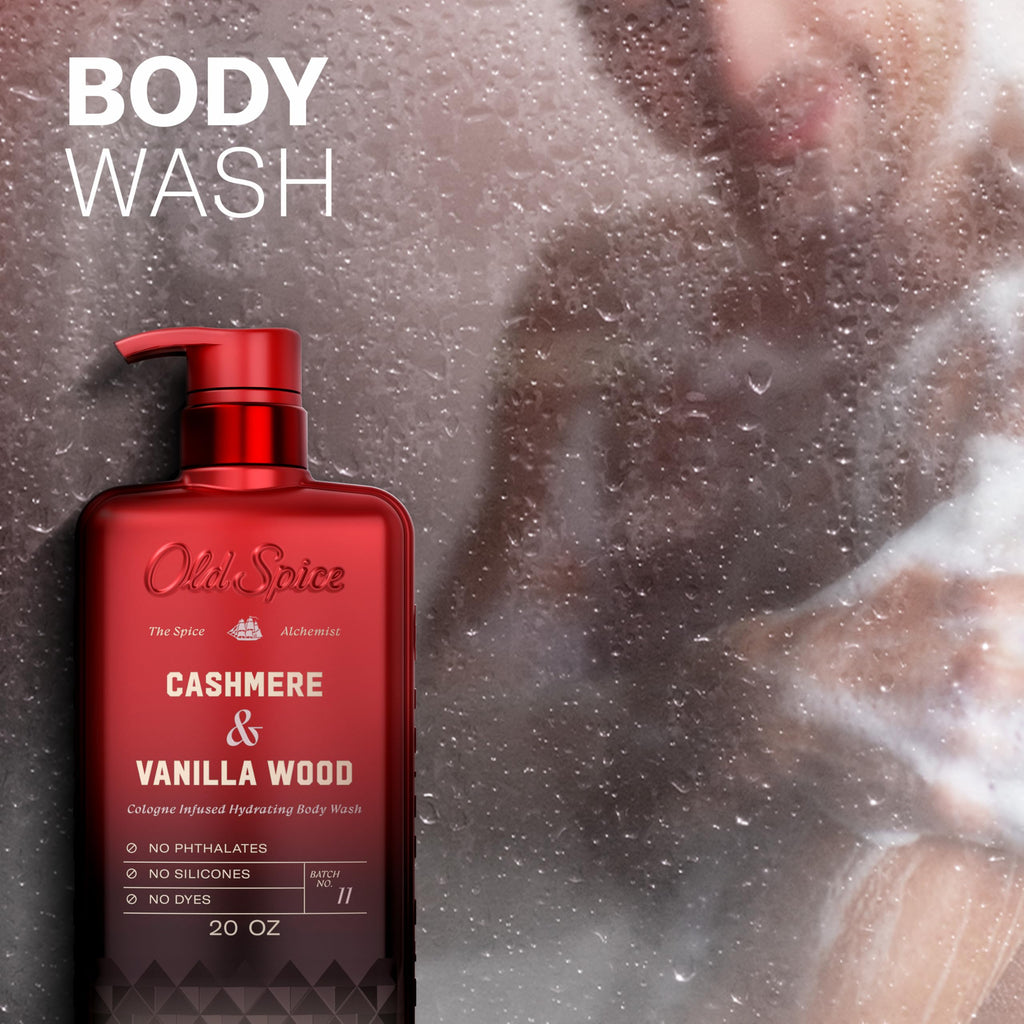 Old Spice Body Wash for Men, The Spice Alchemist Collection, 24/7 Cologne Infused Hydration, No Trade Off Formula