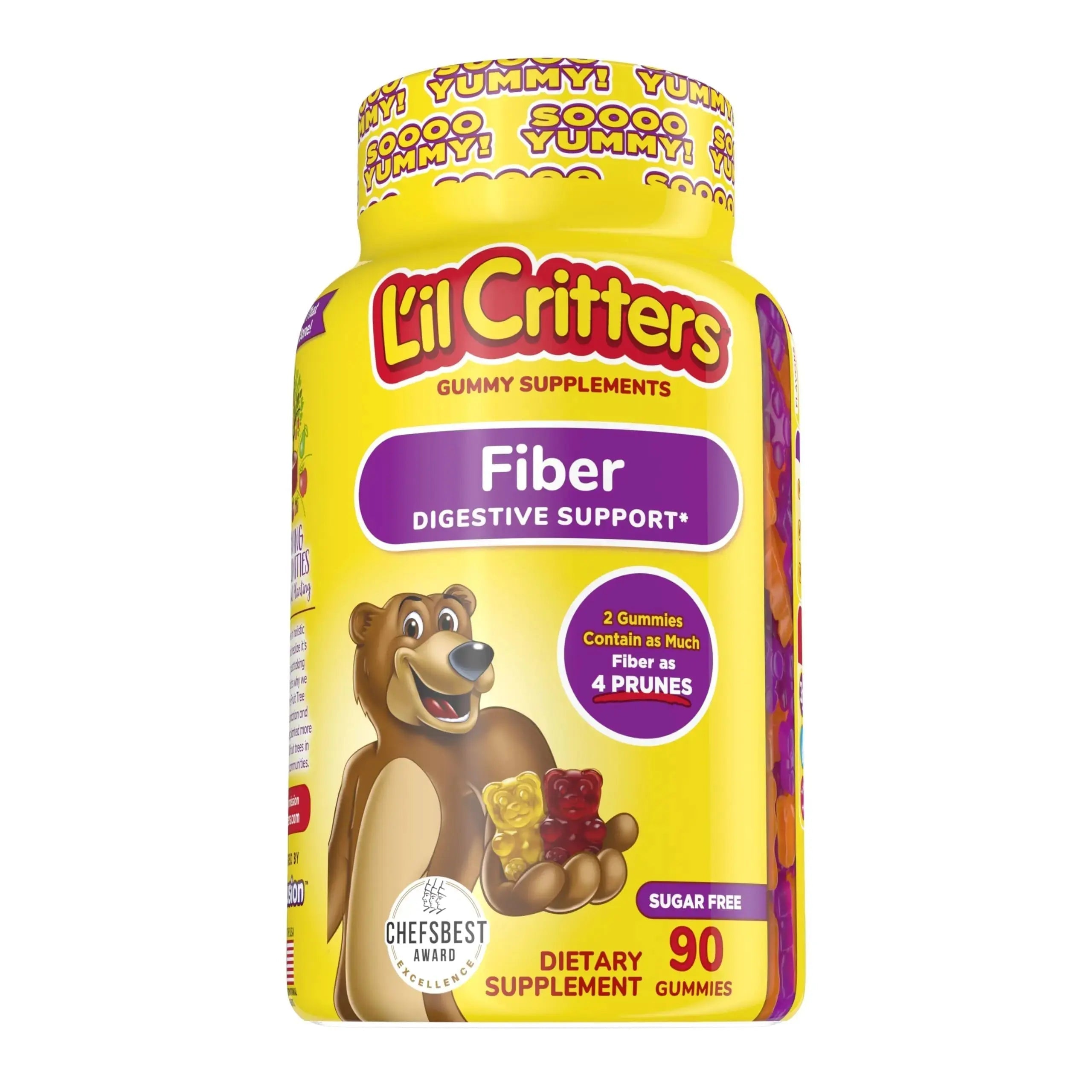 Flintstones Vitamins Chewable Kids Vitamins, Complete Multivitamin & L’il Critters Fiber Daily Gummy Supplement for Kids Flintstones Vitamins Au supplements