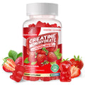 Creatine Monohydrate Gummies Complex for Men & Women -Advanced Formula W/L-Taurine + Vitamin B12, Sugar Free Chewable Supplement,90 Strawberry Gummies Openovomins Au supplements