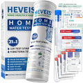 21-in-1 Home Drinking Water Testing Kit - 120 Strips + 4 Bacteria Tests - Tap and Well Water Test Kit, Easy to Test and Read for Hardness, Lead, Iron, Fluoride, pH, Copper, Bacteria and More HEVEIS Au supplements