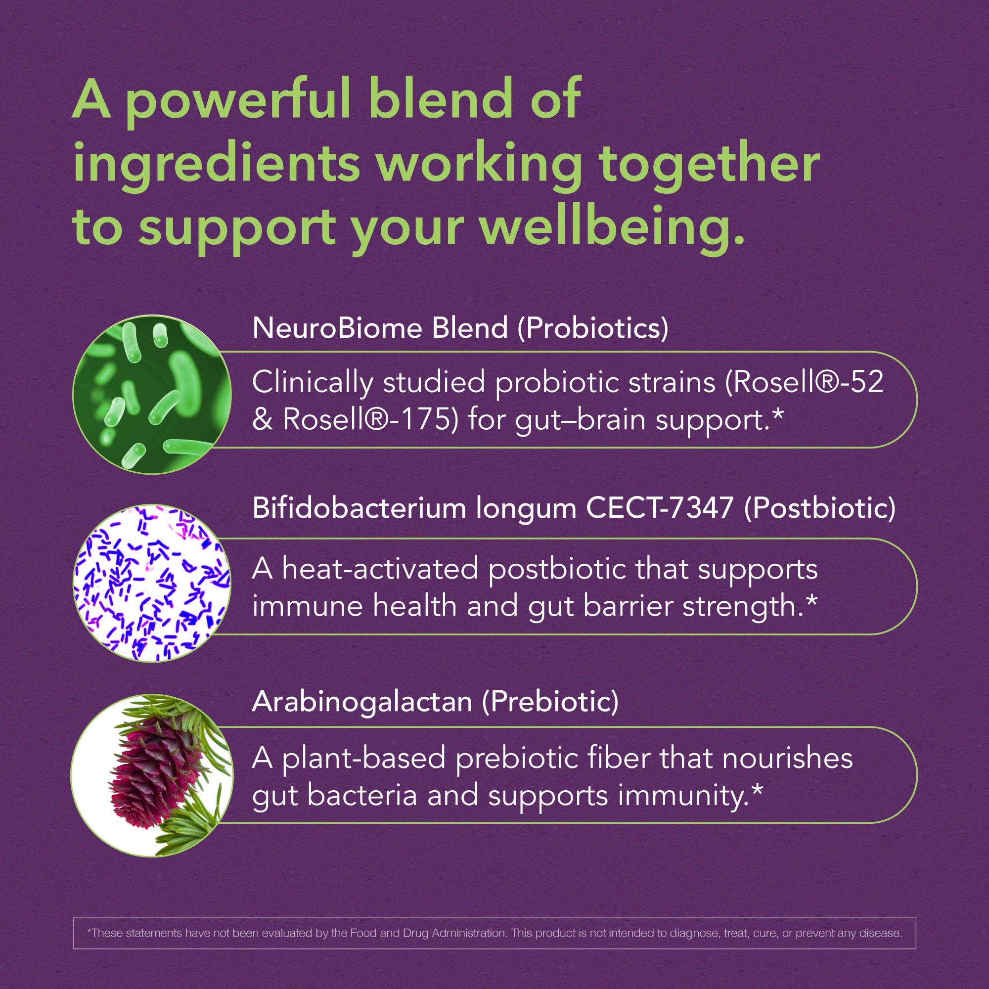 BIOLIGENT Tribiotic+ Prebiotic, Probiotic and Postbiotic Supplement for Women & Men, Gut Health, Immune Support, Bloating Relief, Daily Microbiome and Digestive Support, 30 Capsules, 30 Day Supply BIOLIGENT Au supplements