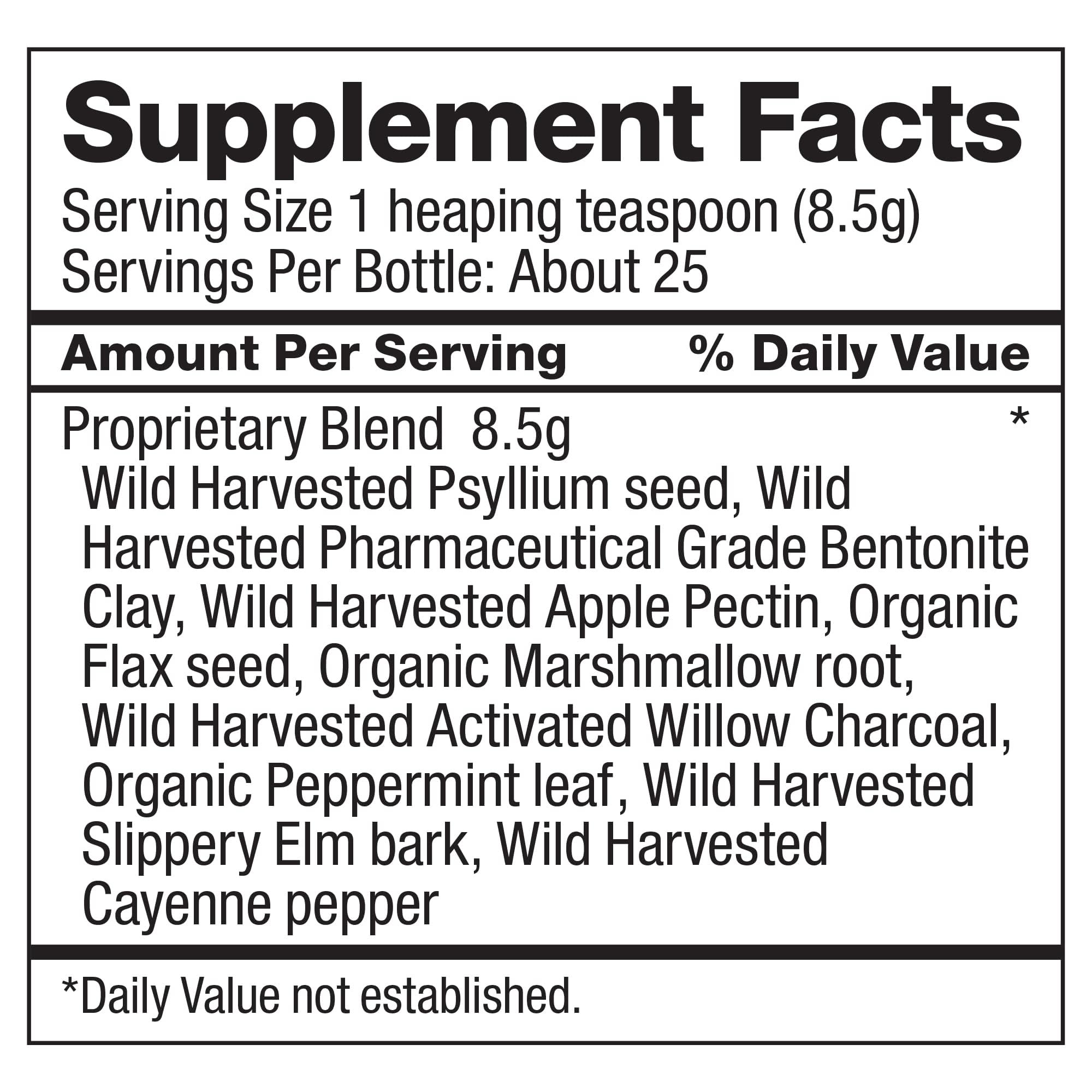 Dr. Schulze's Intestinal Formula #2 - Cleansing Supplement for Colon Health Support - Supports Daily Elimination - Plant-Based Herbal Supplement - Gluten-Free & Vegan - 8 oz Dr. Schulze's Au supplements