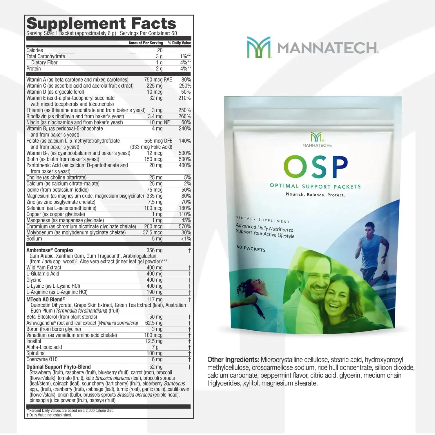 Mannatech More Than Just a Multivitamin, Optimal Support Packets Amazing Self-Care Benefits of OSP Daily Vitamins Mannatech Au supplements