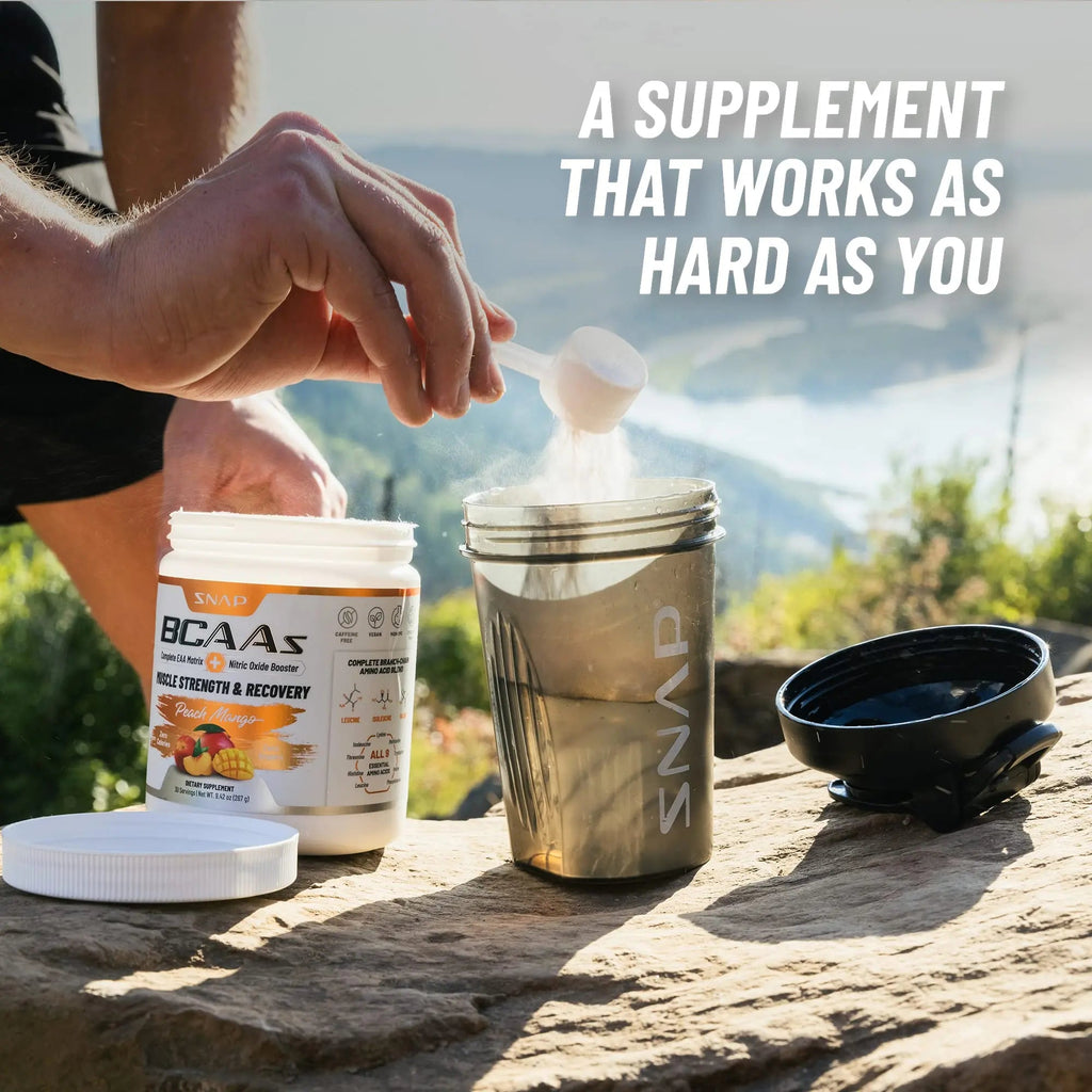 Snap Supplements Nitric Oxide Booster and BCAA Powder Snap Supplements Au supplements