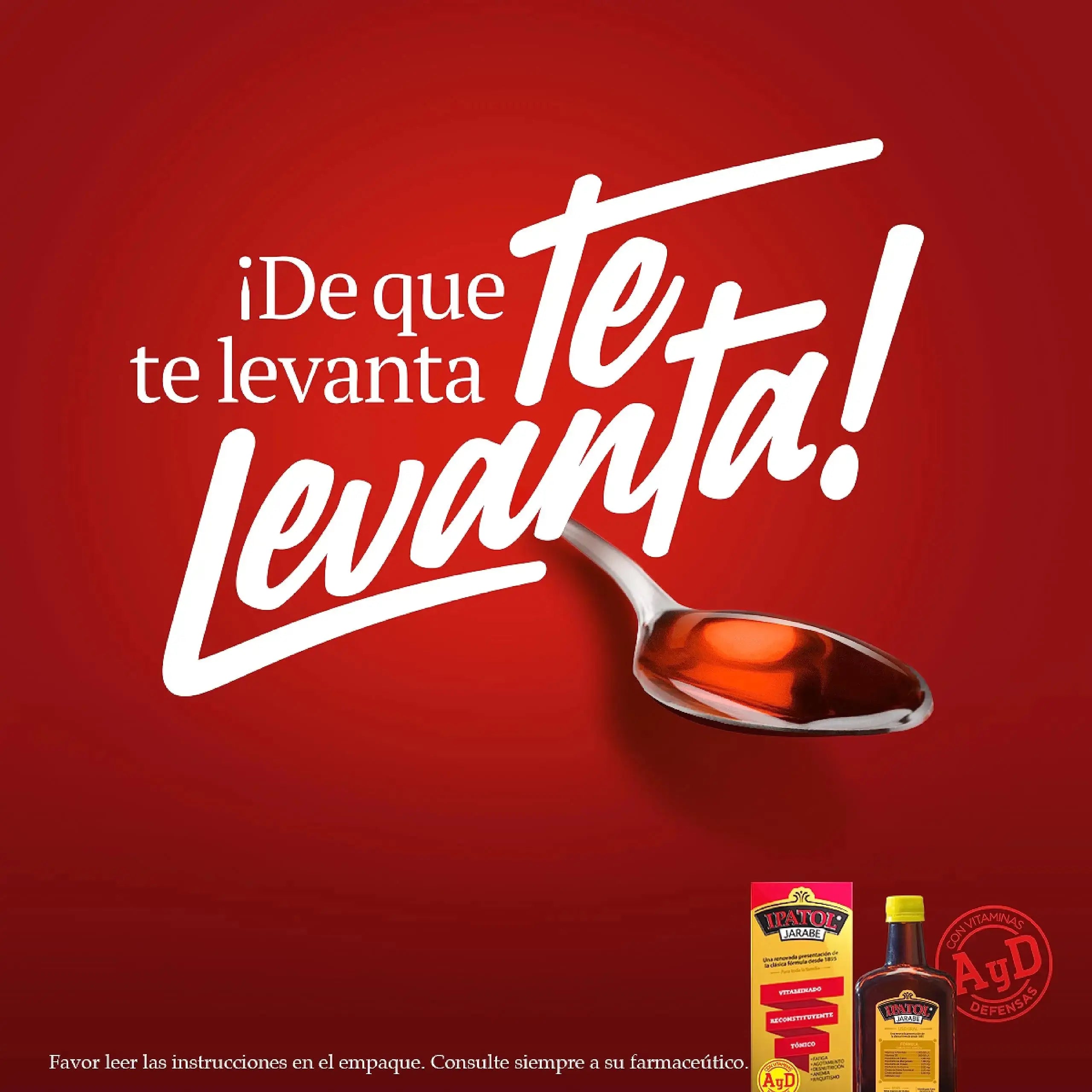 Ipatol, Multivitamin Supplement, Since 1895. Vitamin A, D, Calcium, Iron, Manganese, Sodium, Potassium. Suplemento multivitaminico, Desde 1895 Ipatol Au supplements