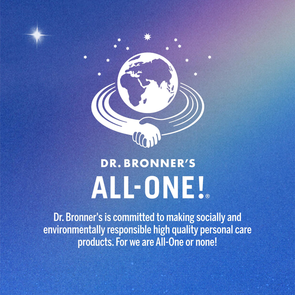 Dr. Bronner's Pure-Castile Magic Liquid Soap - Made with Regenerative Organic Certified Oils- 18-in-1 Uses for Face