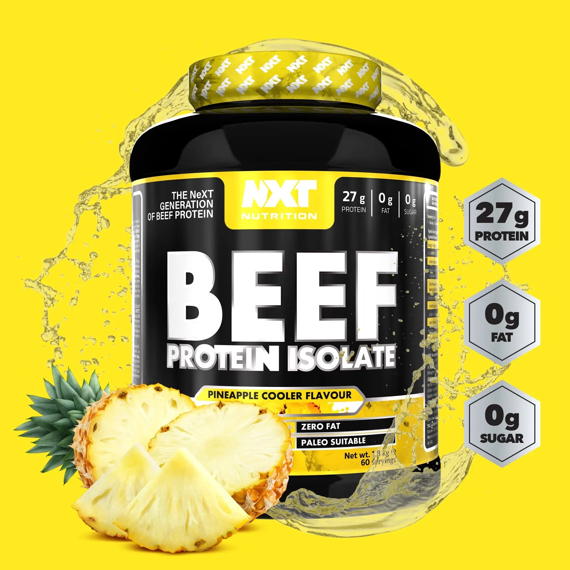 NXT Nutrition Beef Protein Isolate Powder - Protein Powder High in Natural Amino Acids NXT Nutrition Au supplements