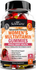Women's Multivitamin Gummies with A C B6 B12 D & E Vitamins for Immune Support BioSchwartz Au supplements