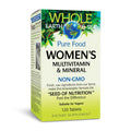 Natural Factors Whole Earth & Sea Women's Multivitamin & Mineral, Whole Food Supplement, Vegan, 120 Tablets Natural Factors Au supplements
