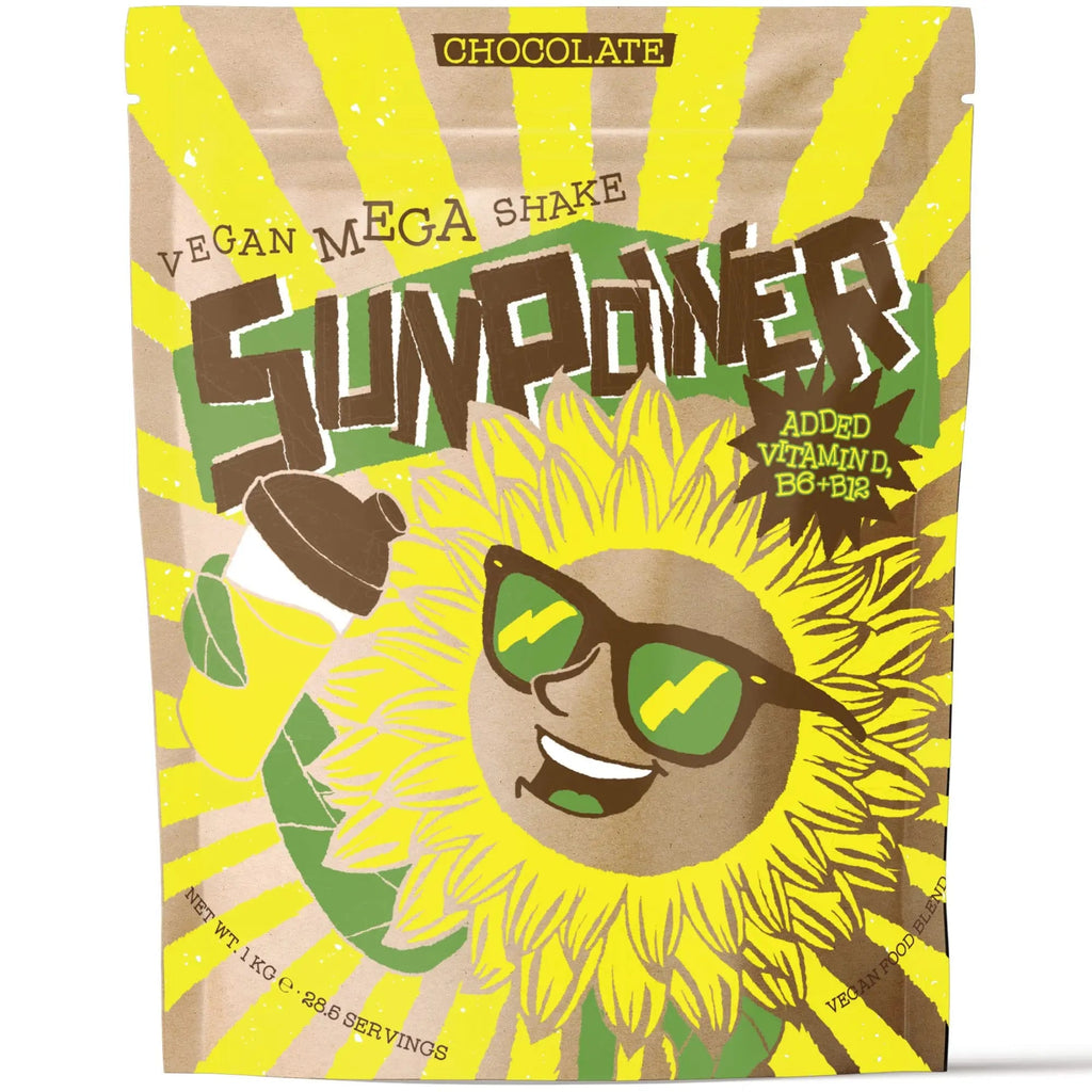 SunPower Vegan Protein Powder - 21g Plant Protein per Serving - Pea, Sunflower SunPower Au supplements